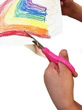Load image into Gallery viewer, Westcott School Left Handed Kids Scissors, Pointed Tip, 5-Inch, Color Varies (13178)