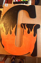 Load image into Gallery viewer, UNFINISHEDWOODCO 23-Inch Unfinished Wood Letter, Brown