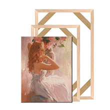 Load image into Gallery viewer, Stretcher Bars,Wood Canvas Frame Kit,DIY Canvas framm for Oil Painting,Art Stretcher Bars 25x40cm (10x16 Inch)