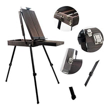 Load image into Gallery viewer, CONDA 70” French Box Easels with Aluminum Legs Folding Durable Sketch Painting Portable-Ideal for Painting, Sketching and Drawing