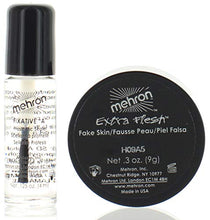 Load image into Gallery viewer, Mehron Makeup Extra Flesh with Fixative A for Special Effects | Halloween | Movies - .3oz Carded
