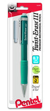 Load image into Gallery viewer, Pentel Twist-Erase Express Automatic Pencil, 0.7mm, Medium Line, Assorted Fashion Colors (QE517FEBPM)
