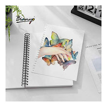 Load image into Gallery viewer, Bianyo Mixed Media Paper Pad, A4 (8.26" X 11.69"), 60 Sheets/Each, 123 LB/200 GSM, Pack of 1 Pad, Spiral-Bound Pad, Ideal for Wet & Dry Media Like Art Marker, Watercolor, Acrylic, Pastel, Pencil