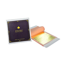 Load image into Gallery viewer, Genuine Gold Leaf Sheets 23k - by Barnabas Blattgold - 3.4 inches - 25 Sheets Booklet - Transfer Patent Leaf