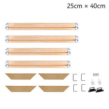 Load image into Gallery viewer, Stretcher Bars,Wood Canvas Frame Kit,DIY Canvas framm for Oil Painting,Art Stretcher Bars 25x40cm (10x16 Inch)