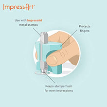 Load image into Gallery viewer, ImpressArt - Simple Strike Metal Stamping Jig, Easy-Grip Stamp Holder for Metal Hand Stamping (3mm)