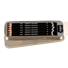 Load image into Gallery viewer, Derwent Sketching Pencils, 4mm Core, Metal Tin, 6 Count (0700836)