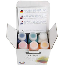 Load image into Gallery viewer, TIMBERTECH Acrylic Airbrush Paint Ⅱ, Professional Airbrush Color Set, 12x30ml Acrylic Model Paint, Quick Drying Water Based, Rich Vivid Colors for Artists, Students, Beginners