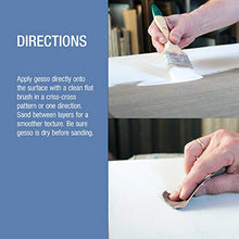 Load image into Gallery viewer, U.S. Art Supply Black Gesso Acrylic Medium, 500ml Tub - 16.9 Ounces over a Pint