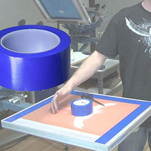 Load image into Gallery viewer, 3"x36 yds 6 Rolls Silk Screen Printing Tape & Graphics Protection Tape Blue