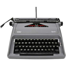 Load image into Gallery viewer, Manual typewriter gray
