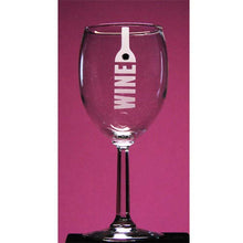 Load image into Gallery viewer, Armour Products 21-1652 Over N Over Glass Etching Stencil, 5-Inch by 8-Inch, Wine Time