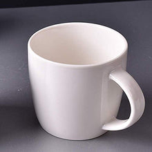 Load image into Gallery viewer, Corikee 330ML 11.2 OZ White Ceramics Mug For Coffee/Tea/Water/Latte