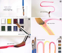 Load image into Gallery viewer, Winsor & Newton Cotman Water Colour Paint Sketchers' Pocket Box, Half Pans, 14-Pieces