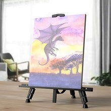 Load image into Gallery viewer, Gotideal 66" Artist Easel Stand, Extra Thick Aluminum Metal Tripod Display Easel Field Easel with Carrying Bag for Floor/Table-Top Drawing and Displaying Adjustable Height from 21" to 66" Art Supplies