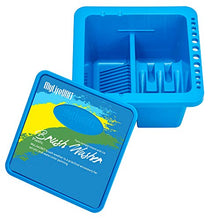 Load image into Gallery viewer, MyLifeUNIT Artist Brush Basin, Multifunction Paint Brush Tub with Brush Holder
