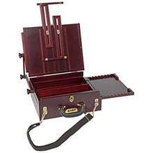 Load image into Gallery viewer, Soho Urban Artist Pochade Box for Plein-Aire Painting French Easel, Lightweight, Portable & Adjustable, Mahogany Finish
