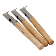 Load image into Gallery viewer, RDEXP Art Clay Pottery Printing Stainless Steel Batik Knives Pens Sculpture Craft Pottery Tool Set of 3