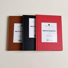 Load image into Gallery viewer, Large Sketchbook (Kivar, Black) (Watson Guptill Sketchbooks)