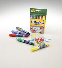 Load image into Gallery viewer, Crayola Washable Window Crayons - 5-count