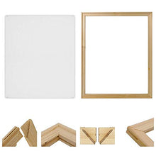Load image into Gallery viewer, 16 x20 Inch Canvas Boards for Painting, Art Stretcher Bars,DIY Solid Wood Canvas Panels Frame,Art Blank canvases for Painting,Frames for Canvas Paintings,Easy to Build Canvas Stretching System