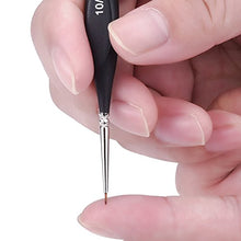 Load image into Gallery viewer, Detail Paint Brushes Set Artist Paint Brushes Painting Supplies for Art Watercolor Acrylics Oil, 5 Pieces (Black)