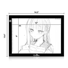 Load image into Gallery viewer, A4 Portable LED Light Box Trace, LITENERGY Light Pad USB Power LED Artcraft Tracing Light Table for Artists,Drawing, Sketching, Animation