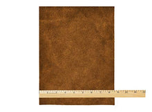 Load image into Gallery viewer, Realeather Suede Leather, Medium Brown