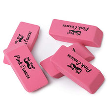 Load image into Gallery viewer, Mr. Pen Pink Pencil Erasers, Large, Pack of 12
