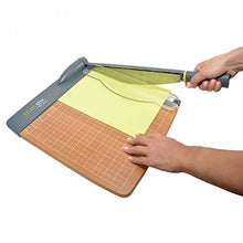 Load image into Gallery viewer, Westcott 12'' TrimAir Anti-Microbial Wood Guillotine Paper Cutter & Paper Trimmer, 30 Sheet (15106)