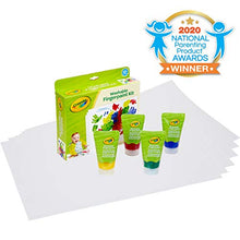Load image into Gallery viewer, Crayola My First Finger Paint For Toddlers, Painting Paper, Kids Indoor Activities At Home, Gift
