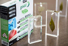 Load image into Gallery viewer, PEBEO Clear Liquid Kit-High Shine, Glossy Finish, Eco-Friendly Formula, for Casting Moulds, Table Tops, Crafting Supplies, 300 ml, Gedeo Bio Crystal Resin, Transparent