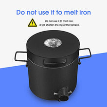 Load image into Gallery viewer, FASTTOBUY 6 KG Propane Melting Furnace Kit w Graphite Crucible and Tongs 1300°C /2372°F Casting Refining Smelting for Precious Metals Gold Silver Tin Aluminum 7-in-1 Melting Casting Tool