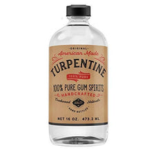 Load image into Gallery viewer, 16 Oz 100% Pure Gum Spirits of Turpentine