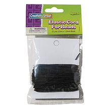 Load image into Gallery viewer, Pacon PACAC3728 Creativity Street Elastic Cord, 1.2mm x 25', Black