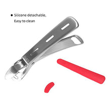 Load image into Gallery viewer, Gripper Clips Tongs for Lifting Hot Dishs Bowl Pot Pan Plate from instant Pot Microwave Oven Air Fryer,Botter opener,304 Stainless Steel,Kitchen Tongs,Food Tongs Bowl Clip. (RED)