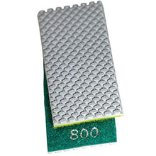 Load image into Gallery viewer, Stadea HPW110H Diamond Hand Polishing Pads Flexible for Concrete Glass Marble Stone Polishing, 7 Pads 1 Backing Pad Set