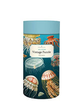 Load image into Gallery viewer, Cavallini Papers & Co. Jelly Fish 1,000 Piece Puzzle, Multi