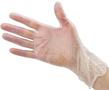 Load image into Gallery viewer, Disposable Vinyl Gloves Medium Size| Heavy Duty | Non Sterile | Powder Free | Latex Free Rubber | 100 Count Box |food Safe