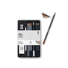 Load image into Gallery viewer, Winsor & Newton Studio Collection Artist Pencils, Sketching Pencils, Set of 10