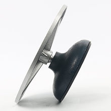 Load image into Gallery viewer, 12" Diameter Pottery Wheel Decorating Banding Heavy Cast Iron Metal Construction Joint with Ball Bearings Non-Skid Rubber Boot