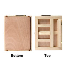 Load image into Gallery viewer, Tavolozza 19pcs Painting Table Easel Set, Wooden Mixed Media Art Set Easel Kit Includes Tabletop Easel, Acrylic Paints, Brushes, Canvas Panel, Art Supplies Gift for Beginners, Kids, Adults