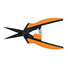 Load image into Gallery viewer, Fiskars Micro-Tip Pruner Non-Stick Blades, Orange/Black (399211-1003)