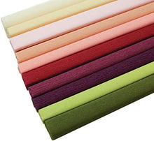 Load image into Gallery viewer, Lia Griffith Extra Fine Crepe Paper Folds Rolls, 10.7-Square Feet, Assorted Colors