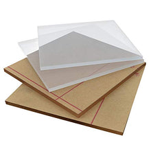 Load image into Gallery viewer, STYLEZONE Acrylic Plexiglass Plastic Sheet 24x36 Inches,1/8 Inch Thickness Clear Cast Plastic Perspex Plate Panel for DIY Display Projects Craft
