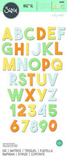 Load image into Gallery viewer, Sizzix Bigz XL Die Chunky Alphabet by Emily Tootle, Multicolor