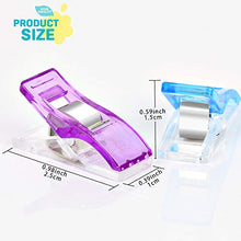 Load image into Gallery viewer, Bestsupplier 100 Pcs Sewing Clips for Quilting Crafting (Assorted Color)