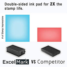 Load image into Gallery viewer, Self Inking Rubber Stamp with up to 4 Lines of Custom Text (42A1848)