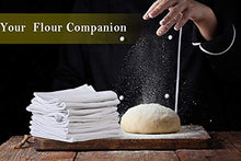 Load image into Gallery viewer, Cotton Talks Flour Sack Towels - 31” x 31” Kitchen Dish Towels - 6 Pieces White Kitchen Towels - 100% Cotton Fabric - Multi-Purpose Towels for Kitchen - Reusable Tea Towels Extra Large