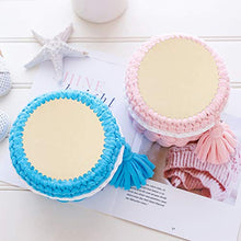 Load image into Gallery viewer, PH Pandahall 1pc Natural Wooden Basket Bottom, 7.8 Inch Circle Blank Solid Crochet Basket Wood Base for DIY Basket Weaving Supplies Craft Making Home Decoration, Burlywood